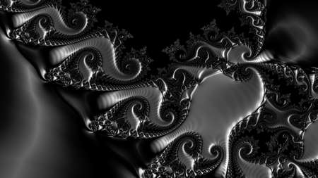 Abstract Computer generated Fractal design. A fractal is a never-ending pattern. Fractals are infinitely complex patterns that are self-similar across different scales. Great for cell phone wallpaperの写真素材