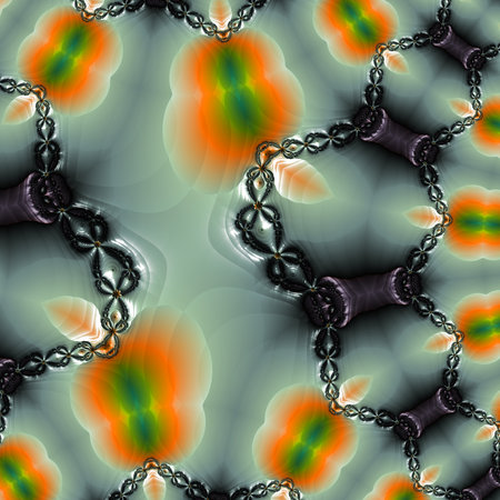 Abstract Computer generated Fractal design. A fractal is a never-ending pattern. Fractals are...