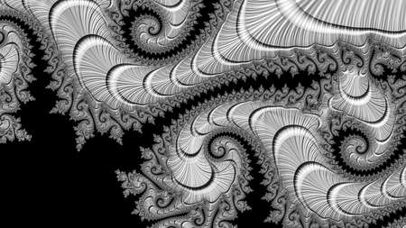 Abstract Computer generated Fractal design. A fractal is a never-ending pattern. Fractals are infinitely complex patterns that are self-similar across different scales. Great for cell phone wallpaperの写真素材