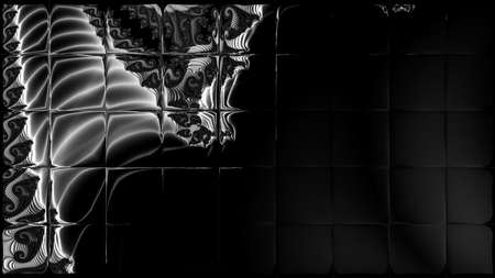 Abstract Computer generated Fractal design. A fractal is a never-ending pattern. Fractals are infinitely complex patterns that are self-similar across different scales. Great for cell phone wallpaperの写真素材