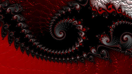 Abstract Computer generated Fractal design. A fractal is a never-ending pattern. Fractals are infinitely complex patterns that are self-similar across different scales. Great for cell phone wallpaperの写真素材