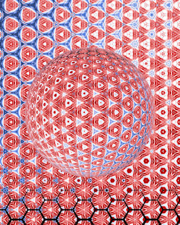 Abstract Computer generated Fractal design. A fractal is a never-ending pattern. Fractals are...
