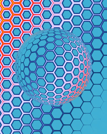 Abstract Computer generated Fractal design. A fractal is a never-ending pattern. Fractals are...