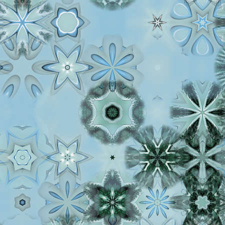 Colorful Multi Kaleidoscope Varieties. Original and creative artistic motion background with graphic...