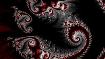 Abstract Computer generated Fractal design. A fractal is a never-ending pattern. Fractals are...
