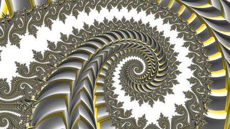 Abstract Computer generated Fractal design. A fractal is a never-ending pattern. Fractals are...