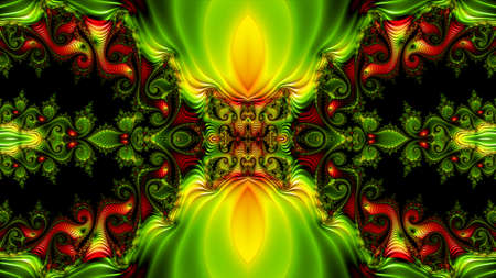 Abstract Computer generated Fractal design. A fractal is a never-ending pattern. Fractals are...