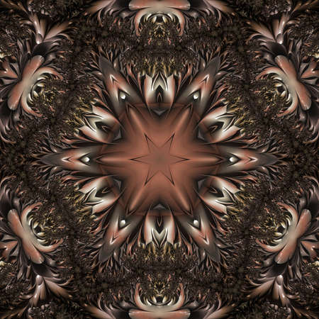 Abstract Computer generated Fractal design. A fractal is a never-ending pattern. Fractals are...