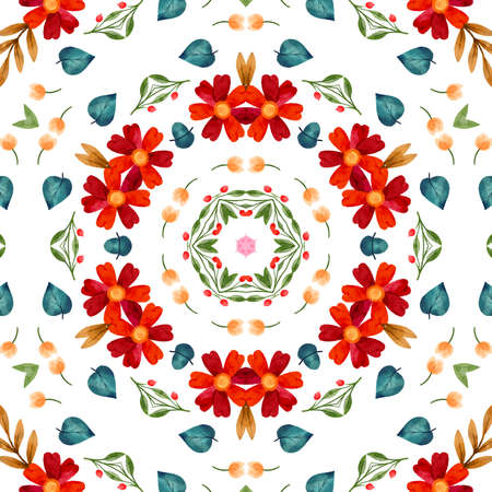 Abstract Computer generated Fractal design. A fractal is a never-ending pattern. Fractals are infinitely complex patterns that are self-similar across different scales. Great for cの写真素材