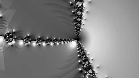 Abstract Computer generated Fractal design. A fractal is a never-ending pattern. Fractals are infinitely complex patterns that are self-similar across different scales. Great for cの写真素材