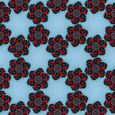 Abstract Computer generated Fractal design. A fractal is a never-ending pattern. Fractals are infinitely complex patterns that are self-similar across different scales. Great for cの写真素材