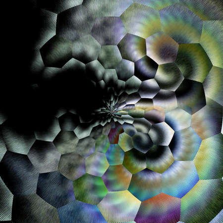 Abstract Computer generated Fractal design. A fractal is a never-ending pattern. Fractals are...