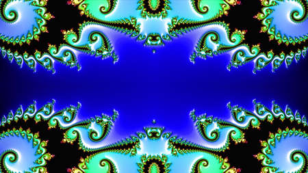 Abstract Computer generated Fractal design. A fractal is a never-ending pattern. Fractals are...