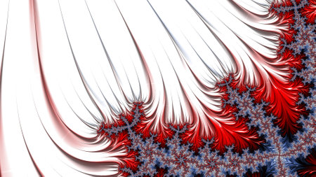 Abstract Computer generated Fractal design. A fractal is a never-ending pattern. Fractals are infinitely complex patterns that are self-similar across different scales. Great for cの写真素材