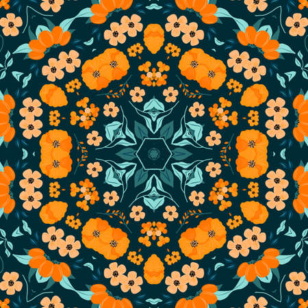 Abstract Computer generated Fractal design. A fractal is a never-ending pattern. Fractals are infinitely complex patterns that are self-similar across different scales. Great for cの写真素材