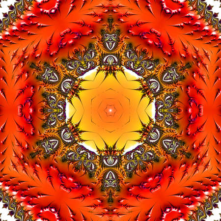 Abstract Computer generated Fractal design. A fractal is a never-ending pattern. Fractals are...