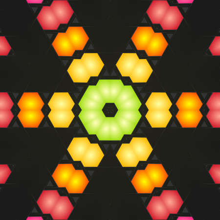 Abstract Computer generated Fractal design. A fractal is a never-ending pattern. Fractals are...