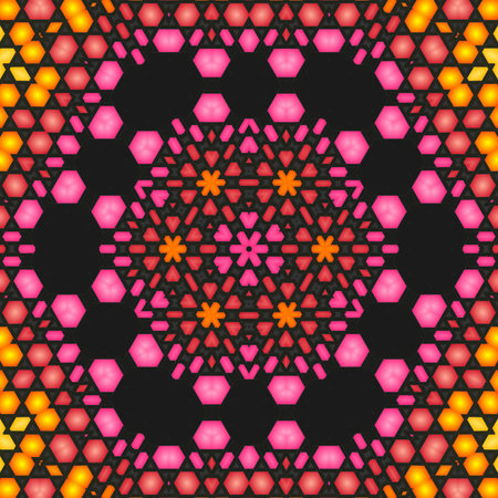 Abstract Computer generated Fractal design. A fractal is a never-ending pattern. Fractals are...