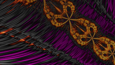 Abstract Computer generated Fractal design. A fractal is a never-ending pattern. Fractals are...