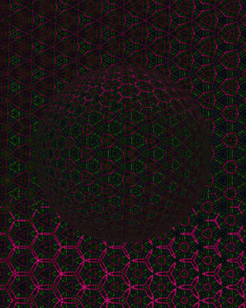 Abstract Computer generated Fractal design. A fractal is a never-ending pattern. Fractals are...