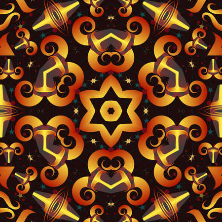 Abstract Computer generated Fractal design. A fractal is a never-ending pattern. Fractals are...