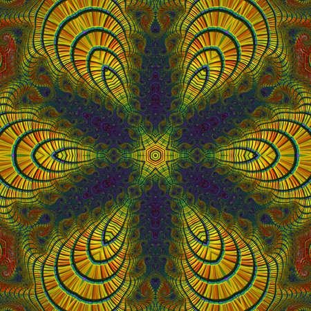 Abstract Computer generated Fractal design. A fractal is a never-ending pattern. Fractals are...