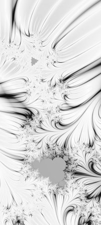 Abstract Computer generated Fractal design. A fractal is a never-ending pattern. Fractals are infinitely complex patterns that are self-similar across different scales. Great for cの写真素材