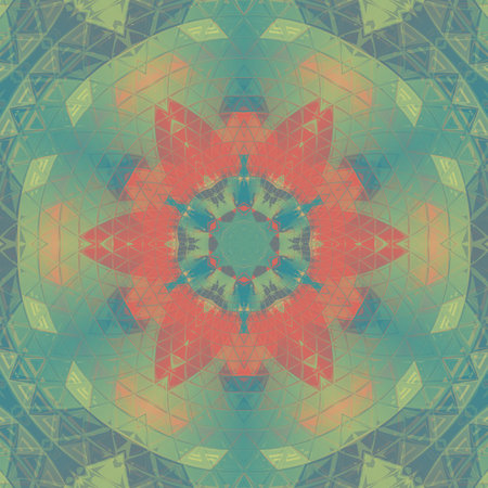Abstract Computer generated Fractal design. A fractal is a never-ending pattern. Fractals are infinitely complex patterns that are self-similar across different scales. Great for cの写真素材