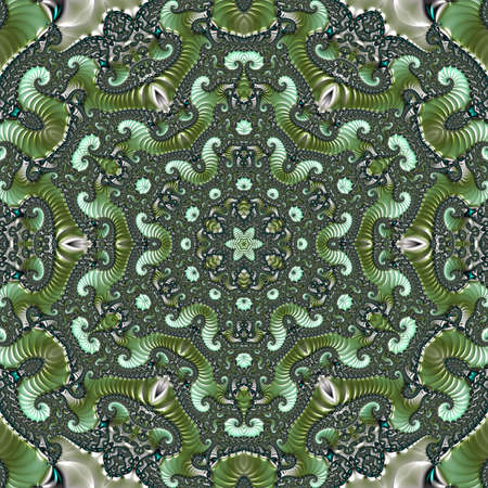 Abstract Computer generated Fractal design. A fractal is a never-ending pattern. Fractals are...