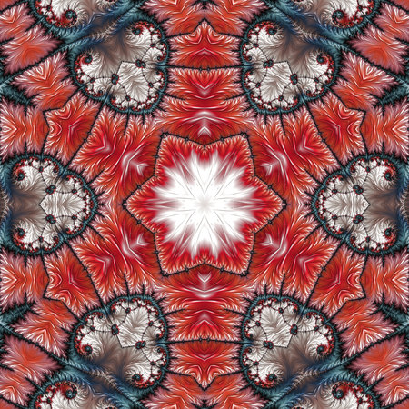 Abstract Computer generated Fractal design. A fractal is a never-ending pattern. Fractals are infinitely complex patterns that are self-similar across different scales. Great for cの写真素材