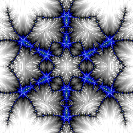 Abstract Computer generated Fractal design. A fractal is a never-ending pattern. Fractals are infinitely complex patterns that are self-similar across different scales. Great for cの写真素材