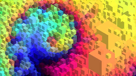 Abstract Computer generated Fractal design. A fractal is a never-ending pattern. Fractals are...