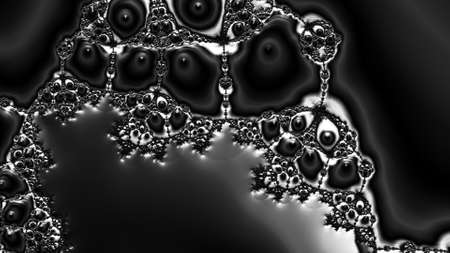 Abstract Computer generated Fractal design. A fractal is a never-ending pattern. Fractals are infinitely complex patterns that are self-similar across different scales. Great for cの写真素材