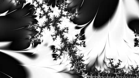 Abstract Computer generated Fractal design. A fractal is a never-ending pattern. Fractals are infinitely complex patterns that are self-similar across different scales. Great for cの写真素材