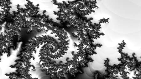 Abstract Computer generated Fractal design. A fractal is a never-ending pattern. Fractals are infinitely complex patterns that are self-similar across different scales. Great for cの写真素材