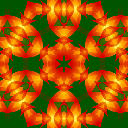 Abstract Computer generated Fractal design. A fractal is a never-ending pattern. Fractals are infinitely complex patterns that are self-similar across different scales. Great for cの写真素材