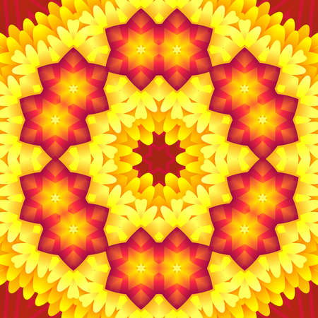 Abstract Computer generated Fractal design. A fractal is a never-ending pattern. Fractals are infinitely complex patterns that are self-similar across different scales. Great for cの写真素材