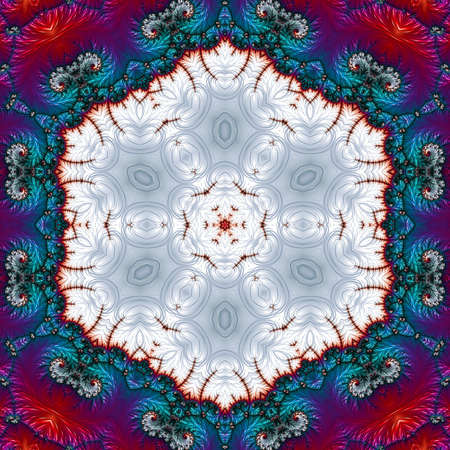 Abstract Computer generated Fractal design. A fractal is a never-ending pattern. Fractals are...