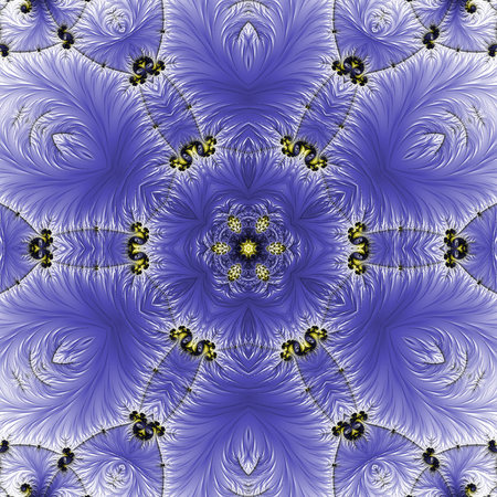 Abstract Computer generated Fractal design. A fractal is a never-ending pattern. Fractals are infinitely complex patterns that are self-similar across different scales. Great for cの写真素材