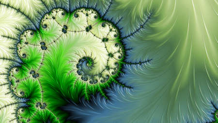 Abstract Computer generated Fractal design. A fractal is a never-ending pattern. Fractals are infinitely complex patterns that are self-similar across different scales. Great for cの写真素材