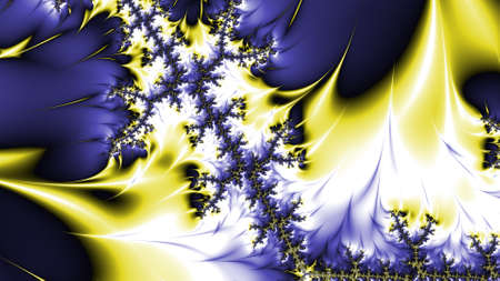 Abstract Computer generated Fractal design. A fractal is a never-ending pattern. Fractals are infinitely complex patterns that are self-similar across different scales. Great for cの写真素材