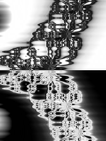 Abstract Computer generated Fractal design. A fractal is a never-ending pattern. Fractals are...