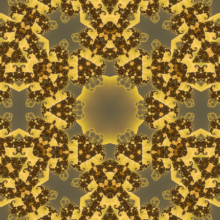 Abstract Computer generated Fractal design. A fractal is a never-ending pattern. Fractals are...