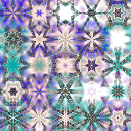 Abstract Computer generated Fractal design. A fractal is a never-ending pattern. Fractals are infinitely complex patterns that are self-similar across different scales. Great for cの写真素材
