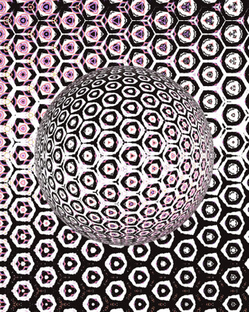 Abstract Computer generated Fractal design. A fractal is a never-ending pattern. Fractals are...