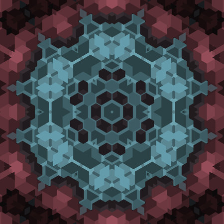Abstract Computer generated Fractal design. A fractal is a never-ending pattern. Fractals are...