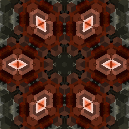 Abstract Computer generated Fractal design. A fractal is a never-ending pattern. Fractals are...