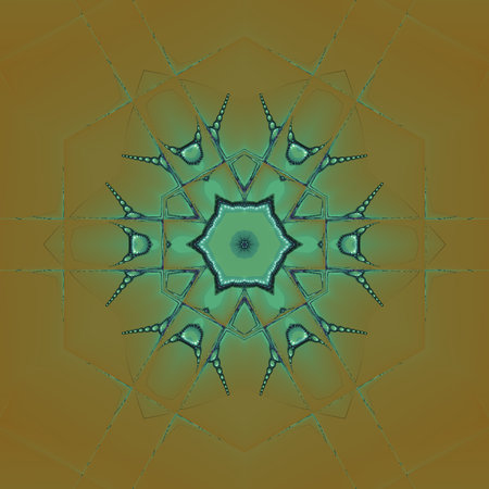 Abstract Computer generated Fractal design. A fractal is a never-ending pattern. Fractals are...
