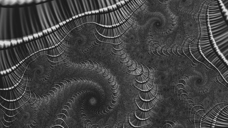 Abstract Computer generated Fractal design. A fractal is a never-ending pattern. Fractals are infinitely complex patterns that are self-similar across different scales. Great for cの写真素材