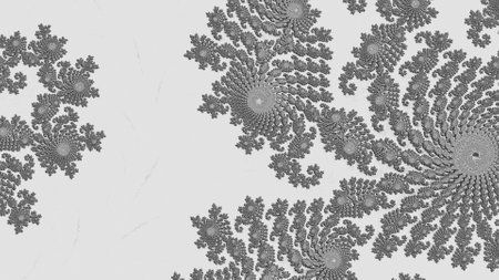 Abstract Computer generated Fractal design. A fractal is a never-ending pattern. Fractals are infinitely complex patterns that are self-similar across different scales. Great for cの写真素材